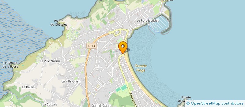 localisation de l'entreprise BASLE BOUTEILLER INDIVISION  SAINT-CAST-LE-GUILDO