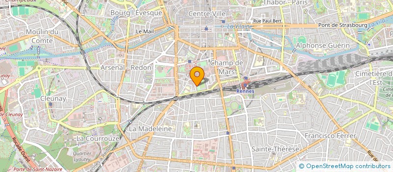 localisation de l'entreprise BASLE LOPEZ INDIVISION  RENNES