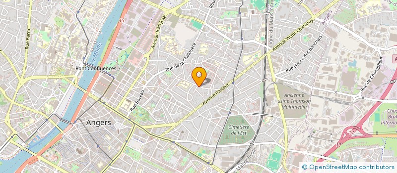 localisation de l'entreprise BASLEY IMMOBILIER  ANGERS