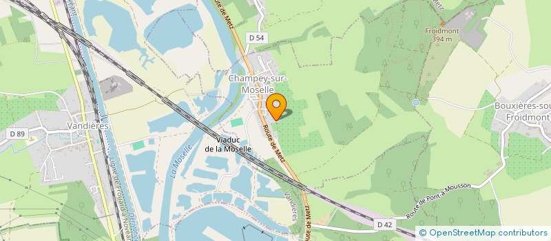 localisation de l'entreprise BASLIE  CHAMPEY-SUR-MOSELLE