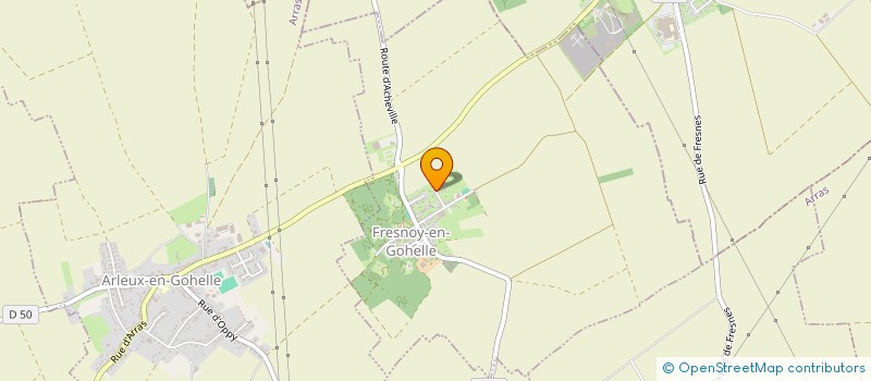 localisation de l'entreprise BASLY 253  FRESNOY-EN-GOHELLE