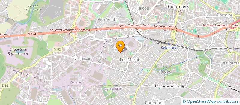 localisation de l'entreprise BASMA  COLOMIERS
