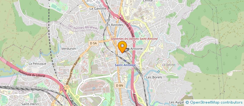 localisation de l'entreprise BASMA DISTRIBUTION à MARSEILLE