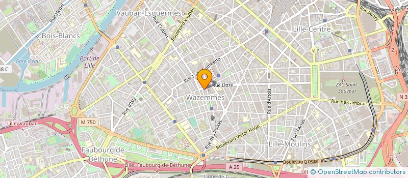 localisation de l'entreprise BASMALA à LILLE