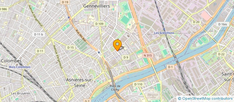 localisation de l'entreprise BASMATU ATFAL  GENNEVILLIERS