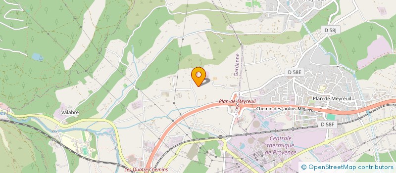 localisation de l'entreprise BASMAX à GARDANNE
