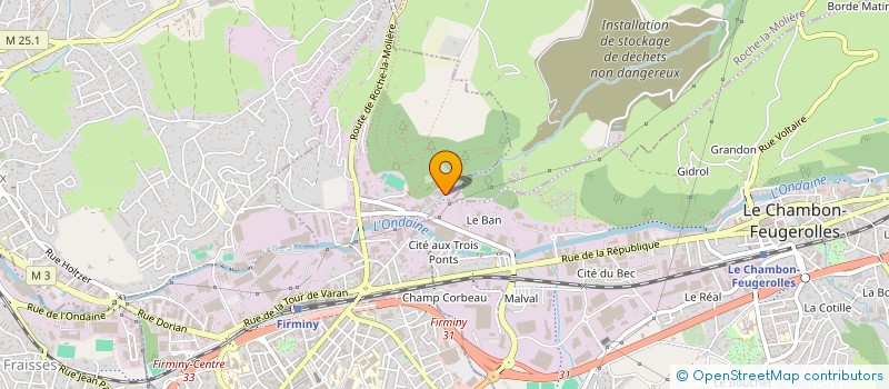 localisation de l'entreprise BASMOUCHE  FIRMINY