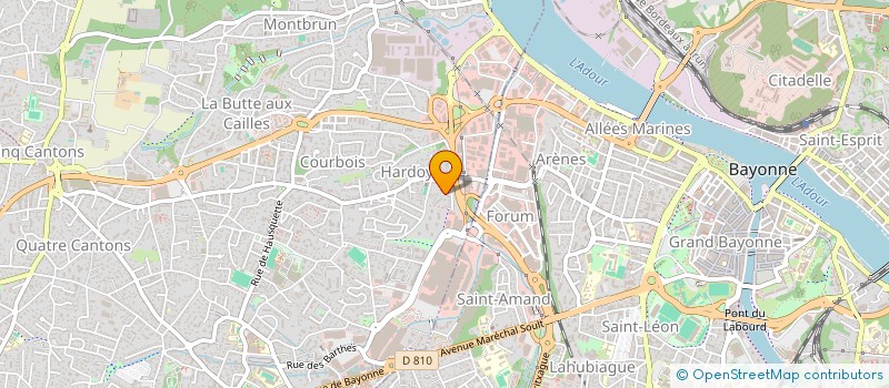 localisation de l'entreprise BASO BERRI à ANGLET