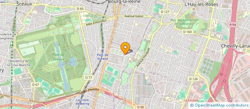 localisation de l'entreprise BASOA à ANTONY