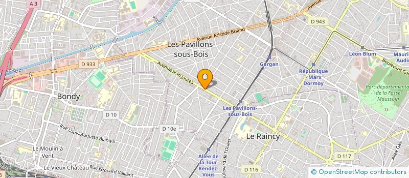 localisation de l'entreprise BASOCHE CONDUITE à LES PAVILLONS-SOUS-BOIS