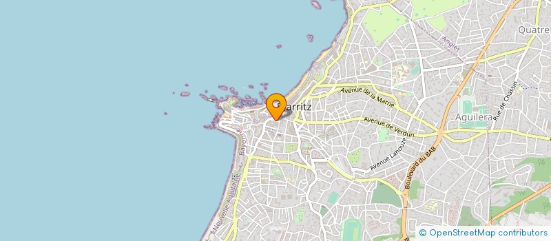 localisation de l'entreprise BASQUE ENERGIES à BIARRITZ