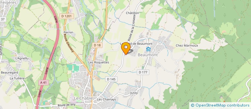 localisation de l'entreprise BASQUY  BEAUMONT