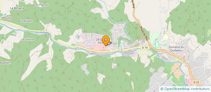 localisation de l'entreprise BASRI à SAINTE-MAXIME