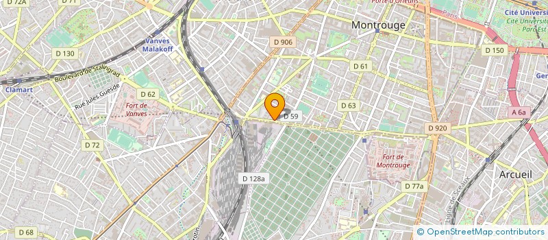 localisation de l'entreprise BASRI NAIT M BAREK à MONTROUGE