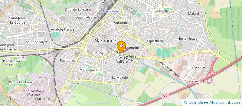 localisation de l'entreprise BASROS à NARBONNE
