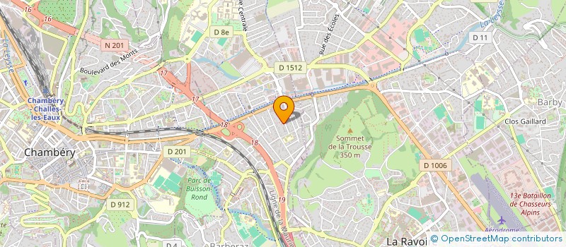 localisation de l'entreprise BASS  BARBERAZ