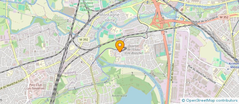 localisation de l'entreprise BASS 67 à STRASBOURG