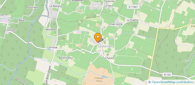 localisation de l'entreprise BASS CORSICA  SAUTERNES