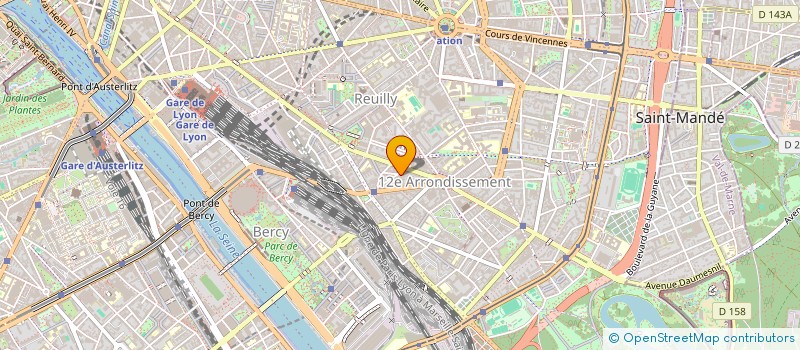 localisation de l'entreprise BASS DRUM DREAM  PARIS