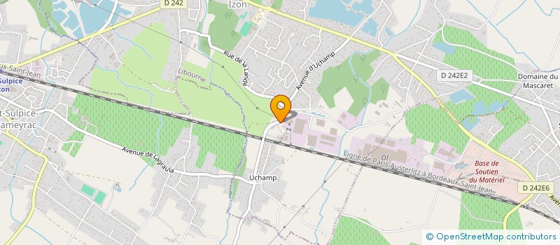 localisation de l'entreprise BASS FREQUENCE  IZON