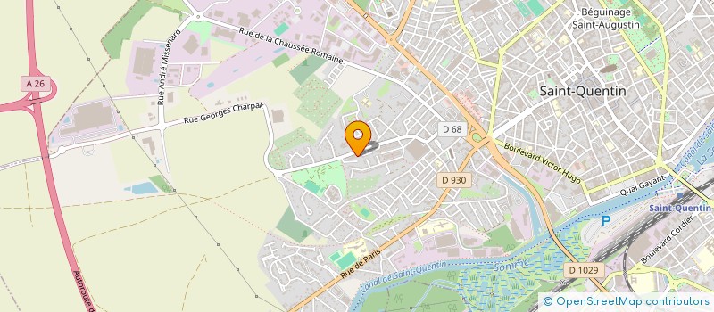 localisation de l'entreprise BASS IMPAKT à SAINT-QUENTIN