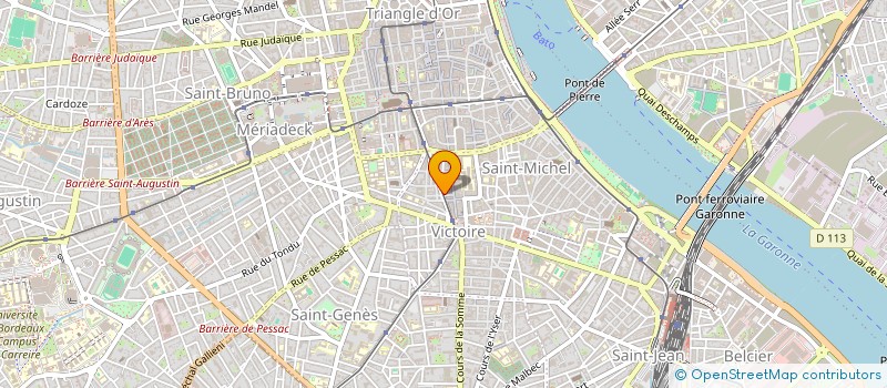 localisation de l'entreprise BASS RELOAD - BR  BORDEAUX