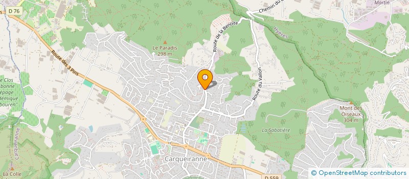 localisation de l'entreprise BASS1 POUR TOUS  CARQUEIRANNE