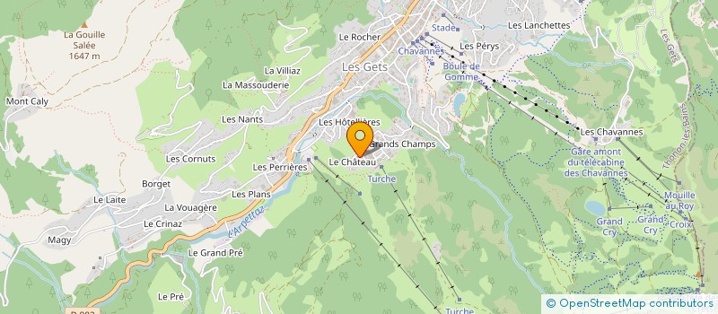 localisation de l'entreprise BASSANO CHRISTOPHER & HEIDI  LES GETS