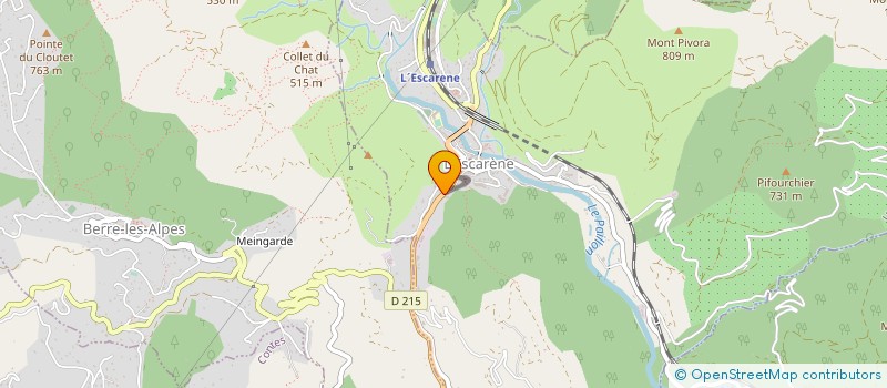 localisation de l'entreprise BASSAR à L'ESCARENE