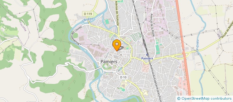 localisation de l'entreprise BASSAS FM à PAMIERS