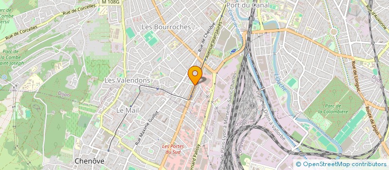 localisation de l'entreprise BASSBASS  DIJON