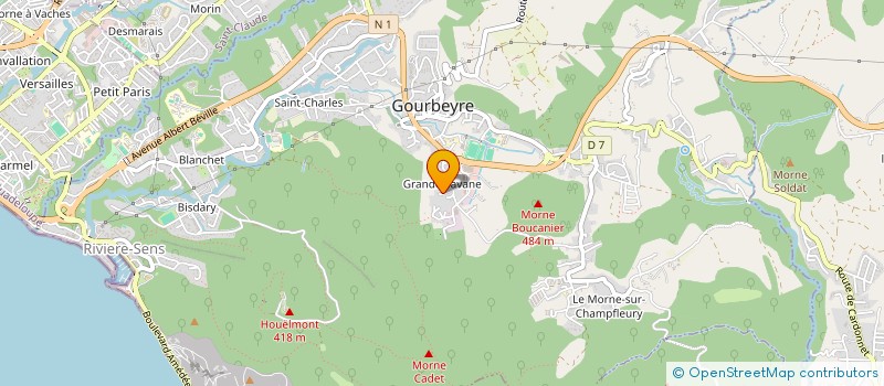 localisation de l'entreprise BASSE.7  GOURBEYRE