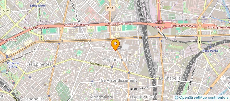 localisation de l'entreprise BASSE COUR JARDIN  PARIS