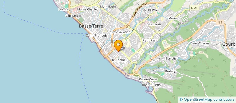 localisation de l'entreprise BASSE-TERRE SERVICES à BASSE-TERRE