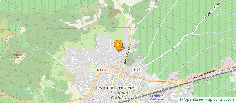 localisation de l'entreprise BASSEBATTERIE.COM à LEZIGNAN-CORBIERES