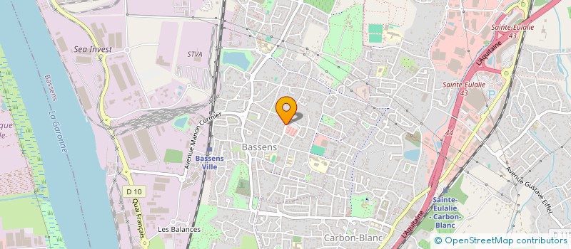 localisation de l'entreprise BASSENS PRESSE  BASSENS