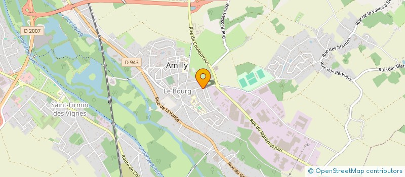 localisation de l'entreprise BASSEREAU à AMILLY