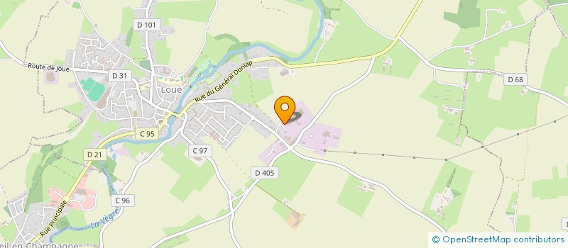 localisation de l'entreprise BASSEREAU DROUARD  LOUE