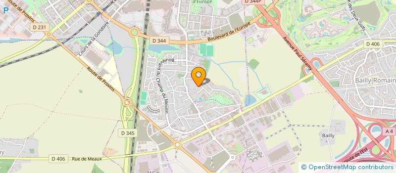 localisation de l'entreprise BASSET  SERRIS