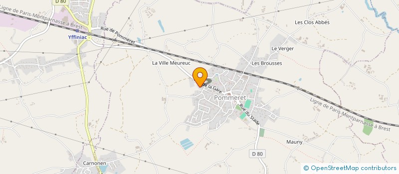 localisation de l'entreprise BASSET IMMO  POMMERET