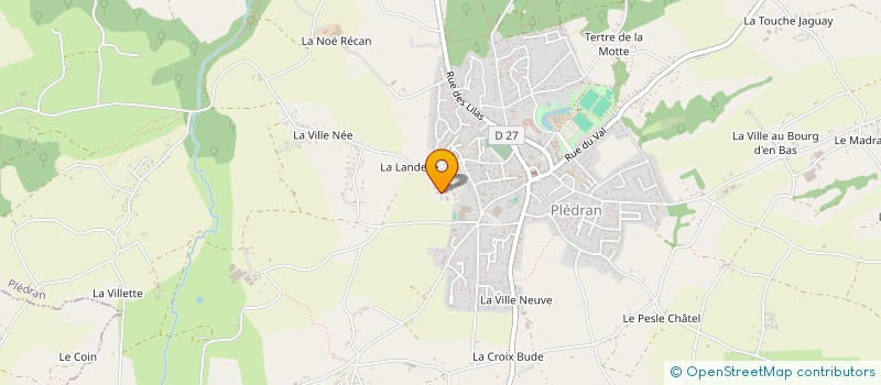 localisation de l'entreprise BASSET-NIVET à PLEDRAN