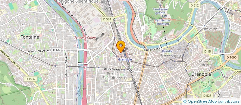 localisation de l'entreprise BASSETTI DATA PROVIDER  GRENOBLE