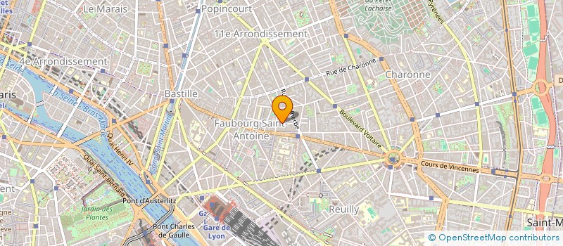 localisation de l'entreprise BASSEVA  PARIS