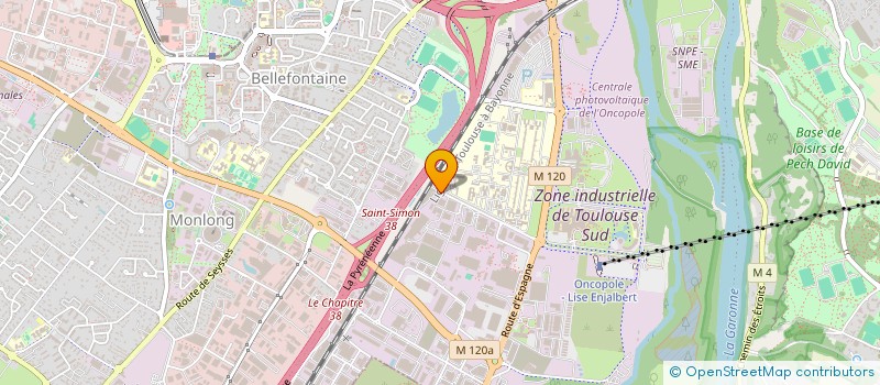 localisation de l'entreprise BASSI EXPRESS à TOULOUSE