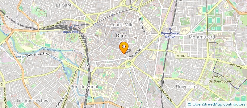 localisation de l'entreprise BASSI IMMOBILIER à DIJON