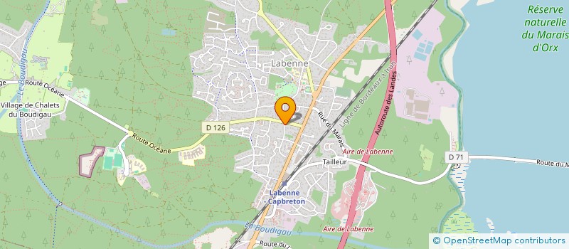 localisation de l'entreprise BASSIC  LABENNE