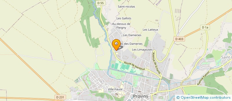 localisation de l'entreprise BASSIDI  PROVINS