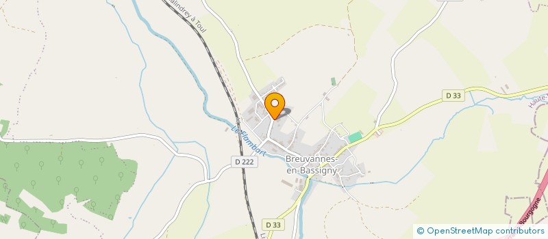 localisation de l'entreprise BASSIGNY VOYAGES à BREUVANNES-EN-BASSIGNY