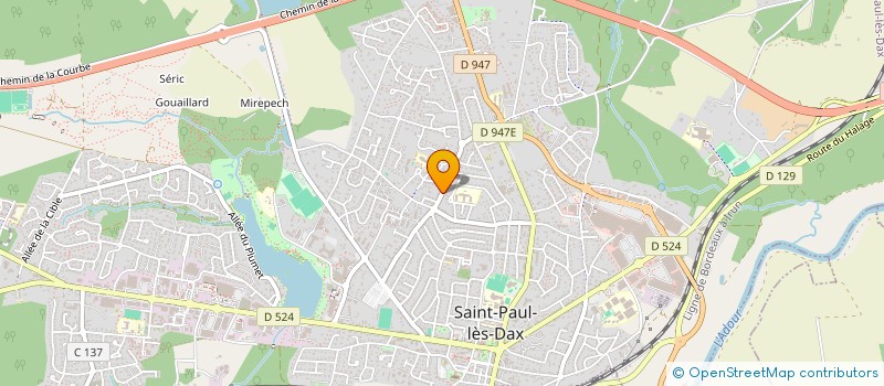 localisation de l'entreprise BASSILA ANTOINE ET SAMANTHA CHATZIATHANASIOU à SAINT-PAUL-LES-DAX