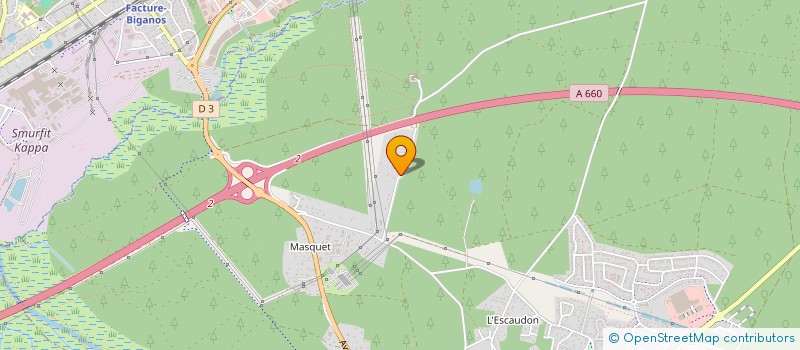 localisation de l'entreprise BASSIN ARCACHON ELECTRICITE  MIOS